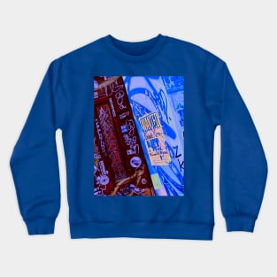 Two Pop Art Street Graffiti NYC Crewneck Sweatshirt